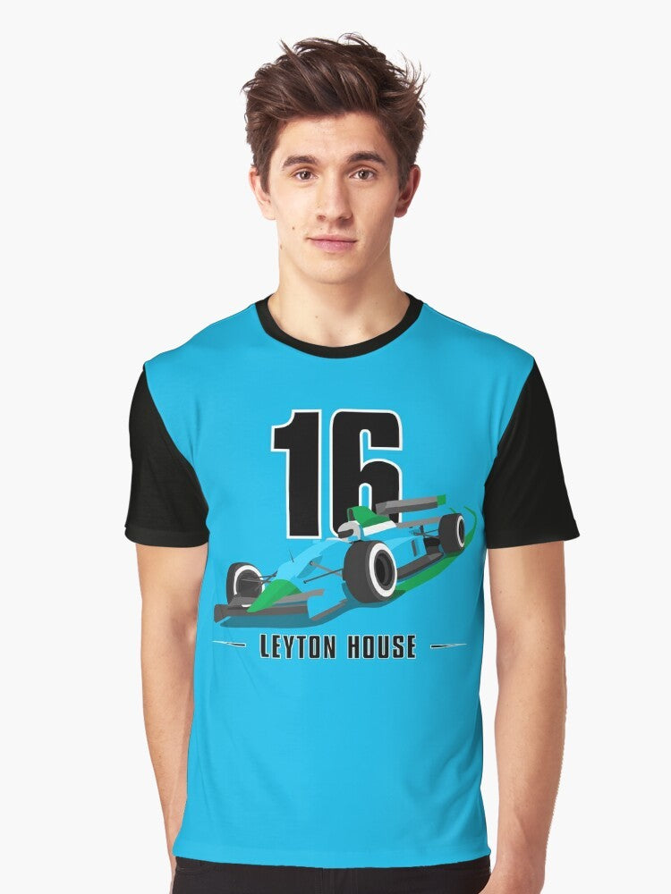 Leyton House CG901 Formula 1 Racing Car Graphic T-Shirt - Men