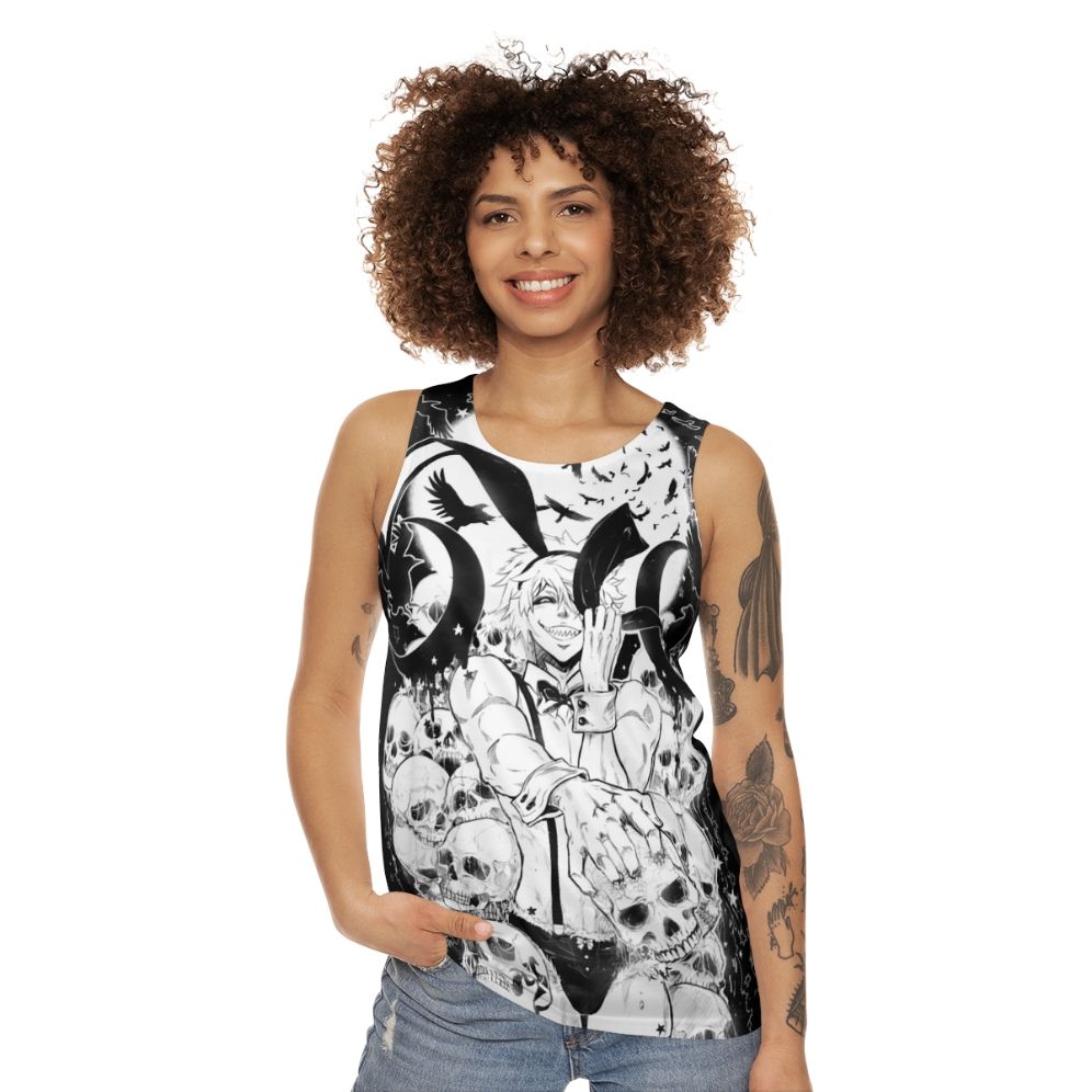 Bunny Unisex Anime Tank Top - women