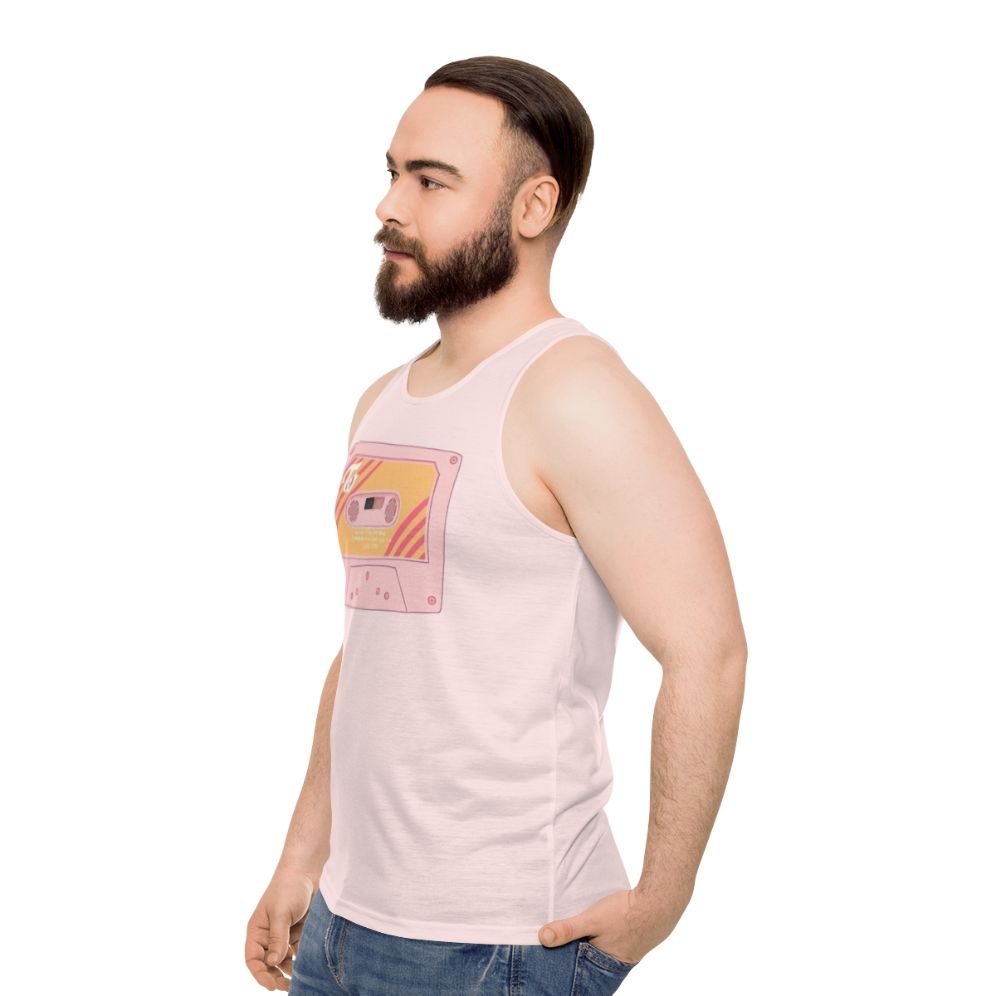 Twice Cassette Unisex Tank Top - men side