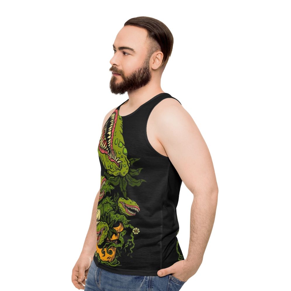 Venus Fly Trap Unisex Tank Top - men side