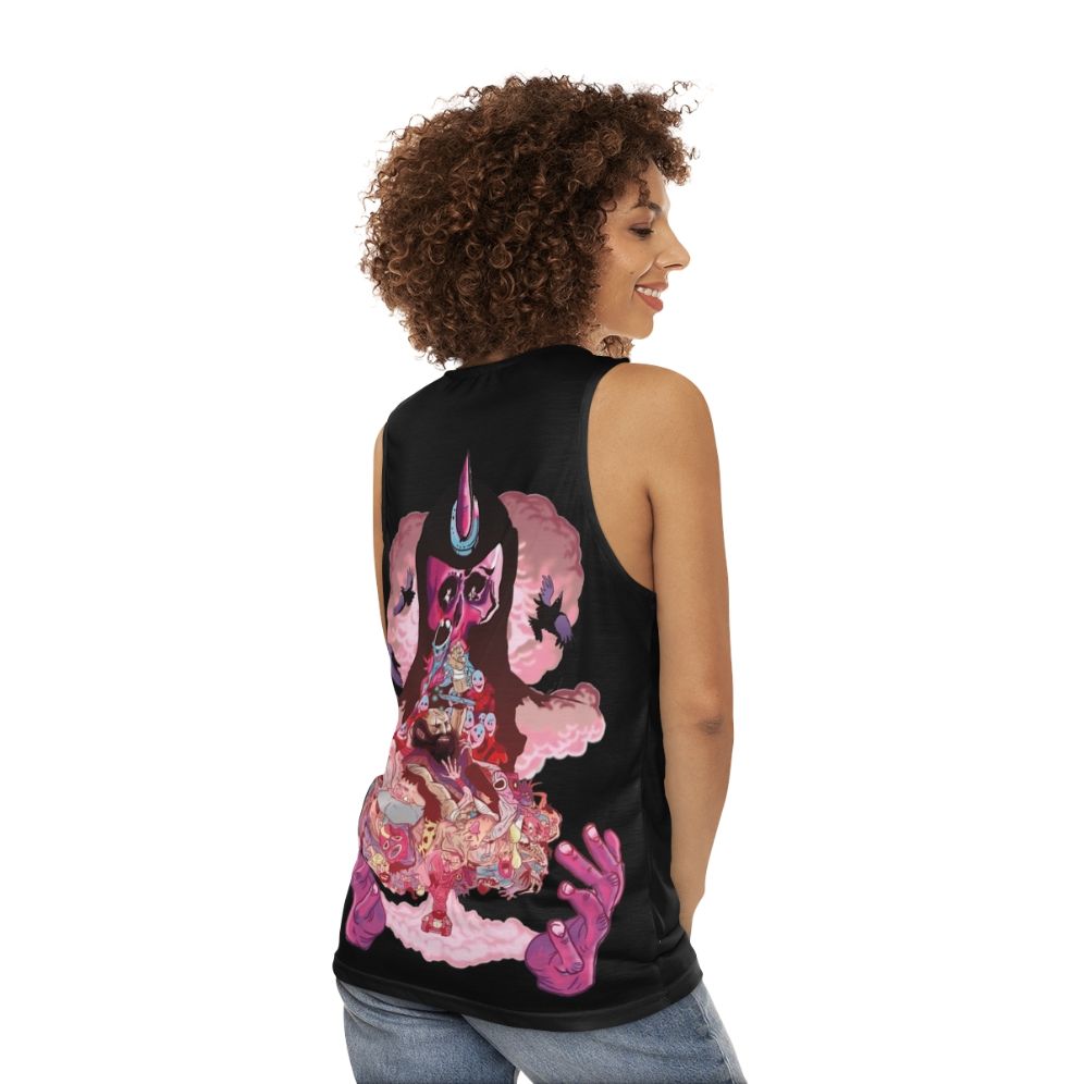 Lisa The Painful Unisex Gaming Tank Top - women back