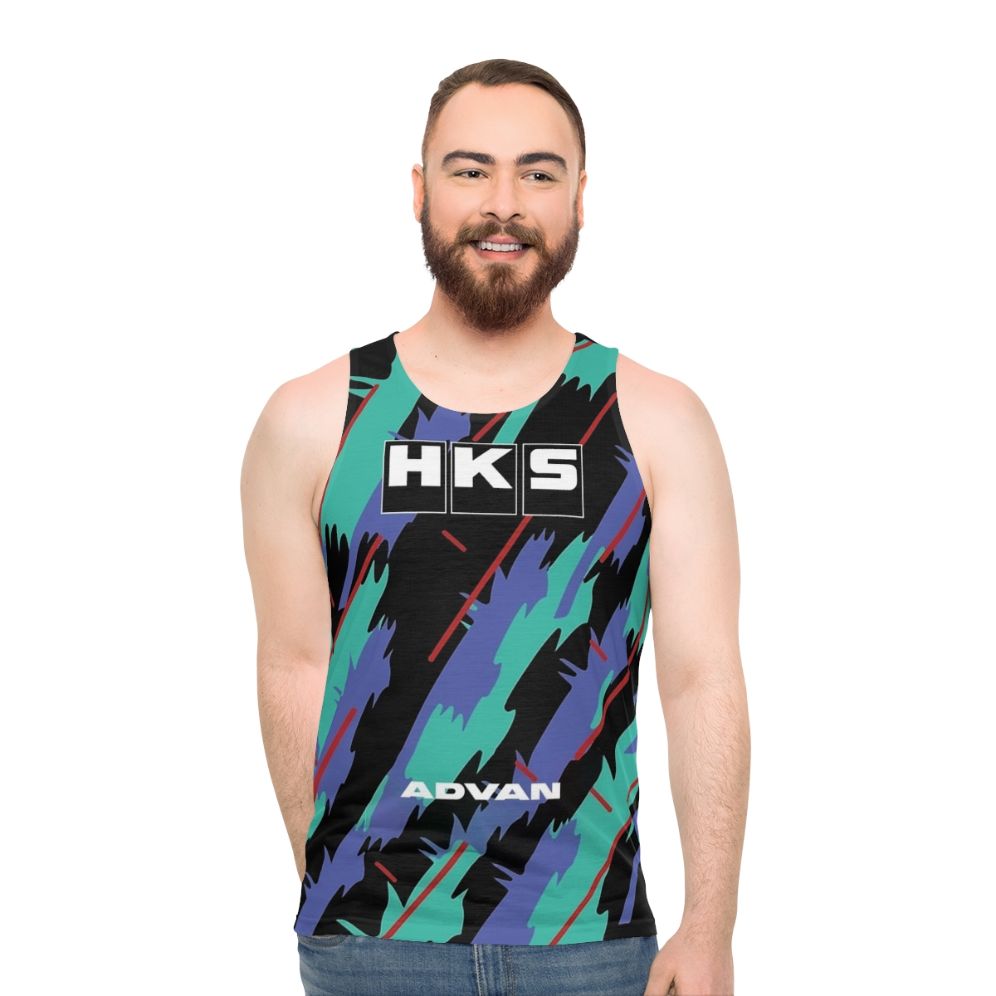 HKS Advan JDM Unisex Tank Top - men