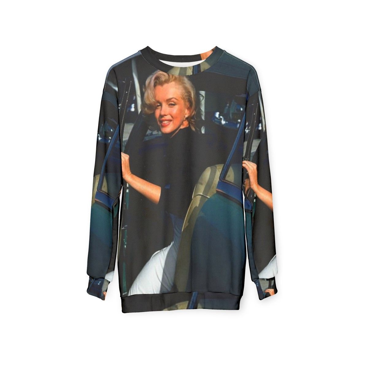 Marilyn Monroe Retro Aesthetic Sweatshirt - hanging