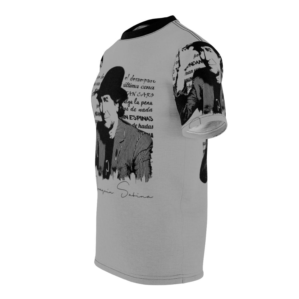 Joaquin Sabina-inspired AOP T-shirt featuring Andalusian-style artwork - men left