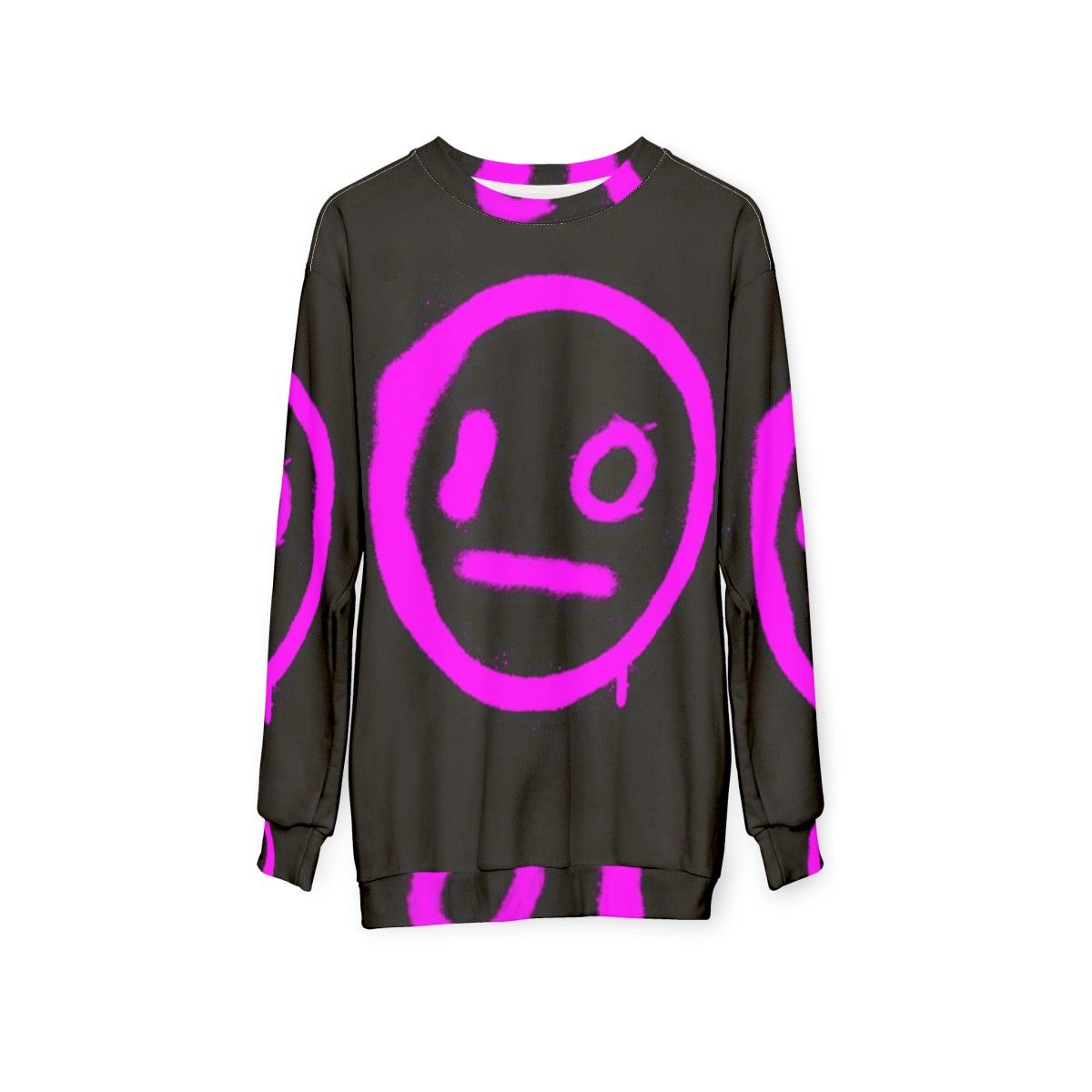 I O Pt3 Rave Sweatshirt featuring electronic music design - hanging