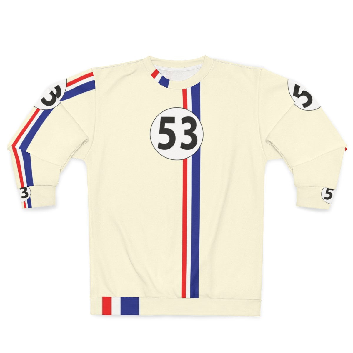 Herbie Number 53 Racing Sweatshirt