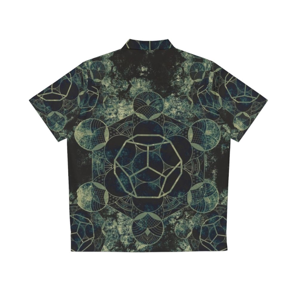 Sacred Geometry Hawaiian Shirt - Back