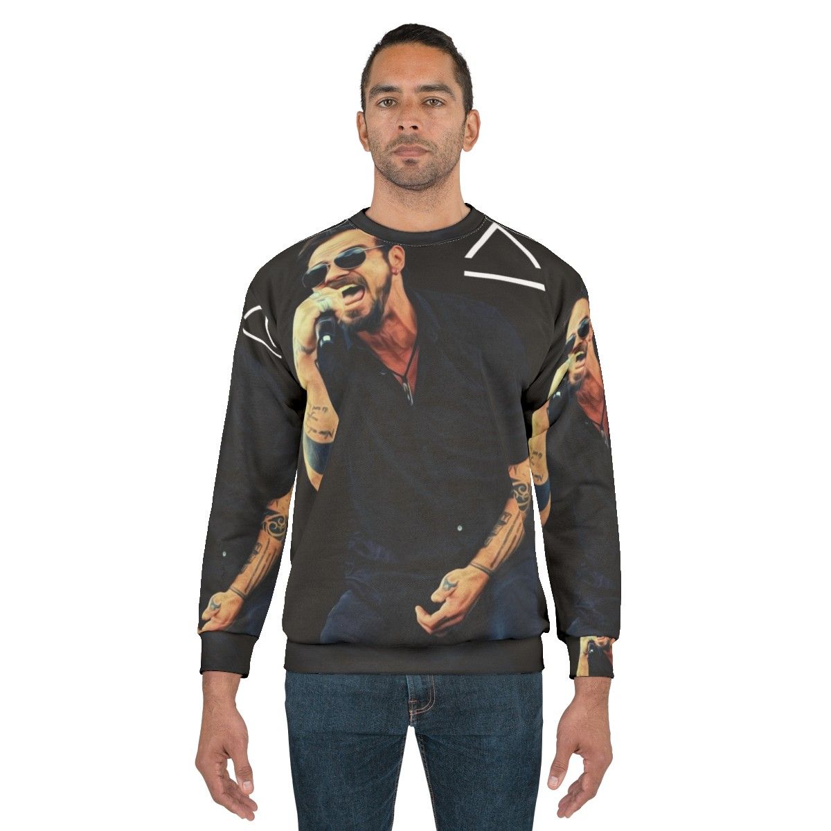 Adam Gontier Saint Asonia Metal Music Sweatshirt - men