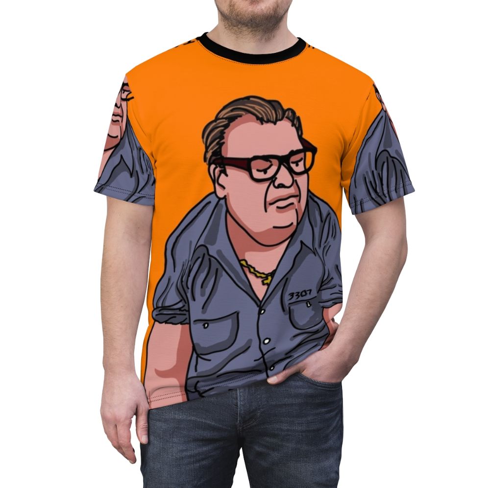 Scared Straight Rap Sheet Matt Foley Inspired T-Shirt - men front