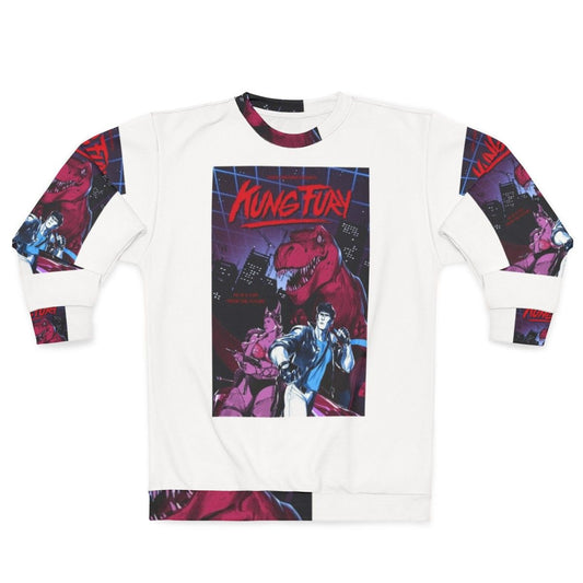 Kung Fury 80s Retro Graphic Design Sweatshirt