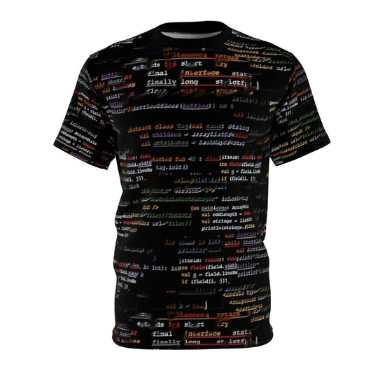 T-shirt with coding and programming design for developers and computer science professionals