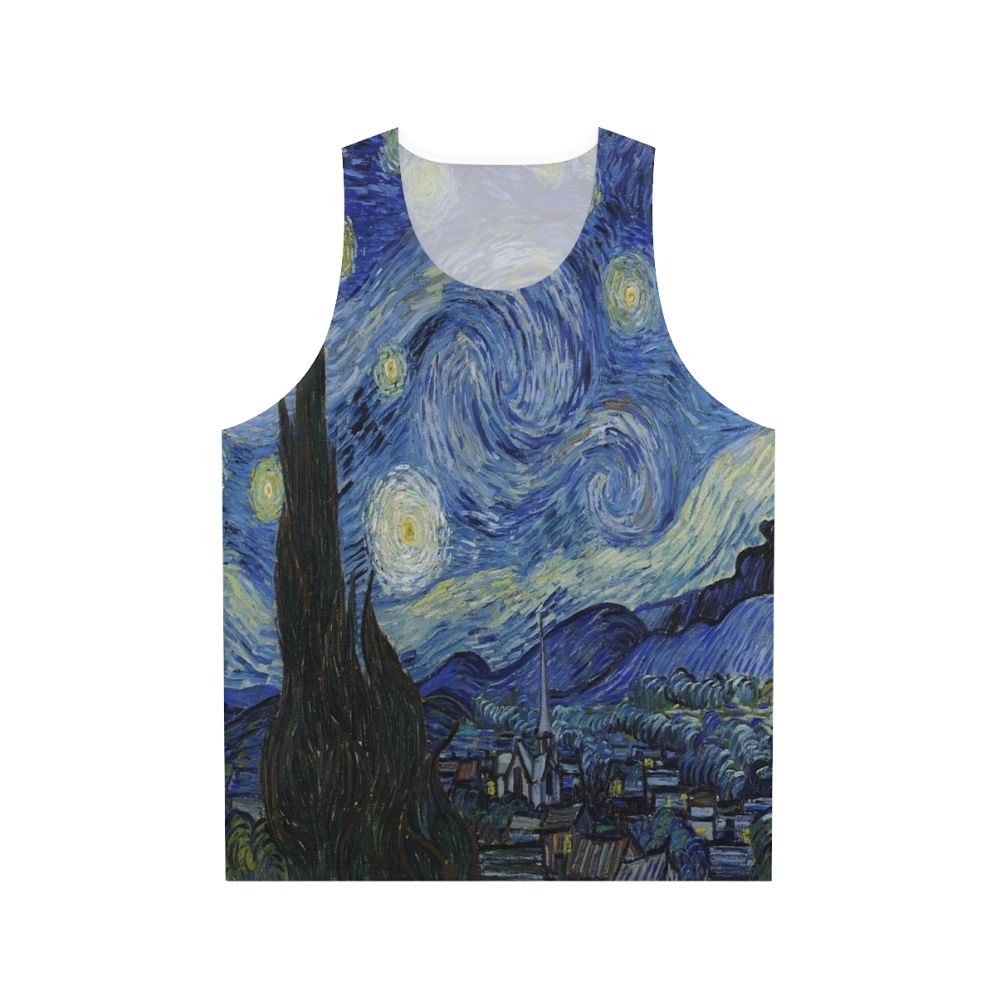 The Starry Night' by Vincent Van Gogh Unisex Tank Top