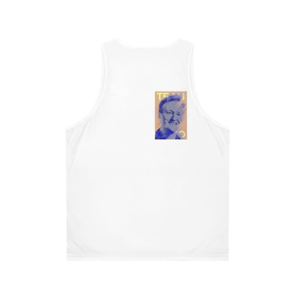 Unisex Team Coco Portrait Art Tank Top - Back