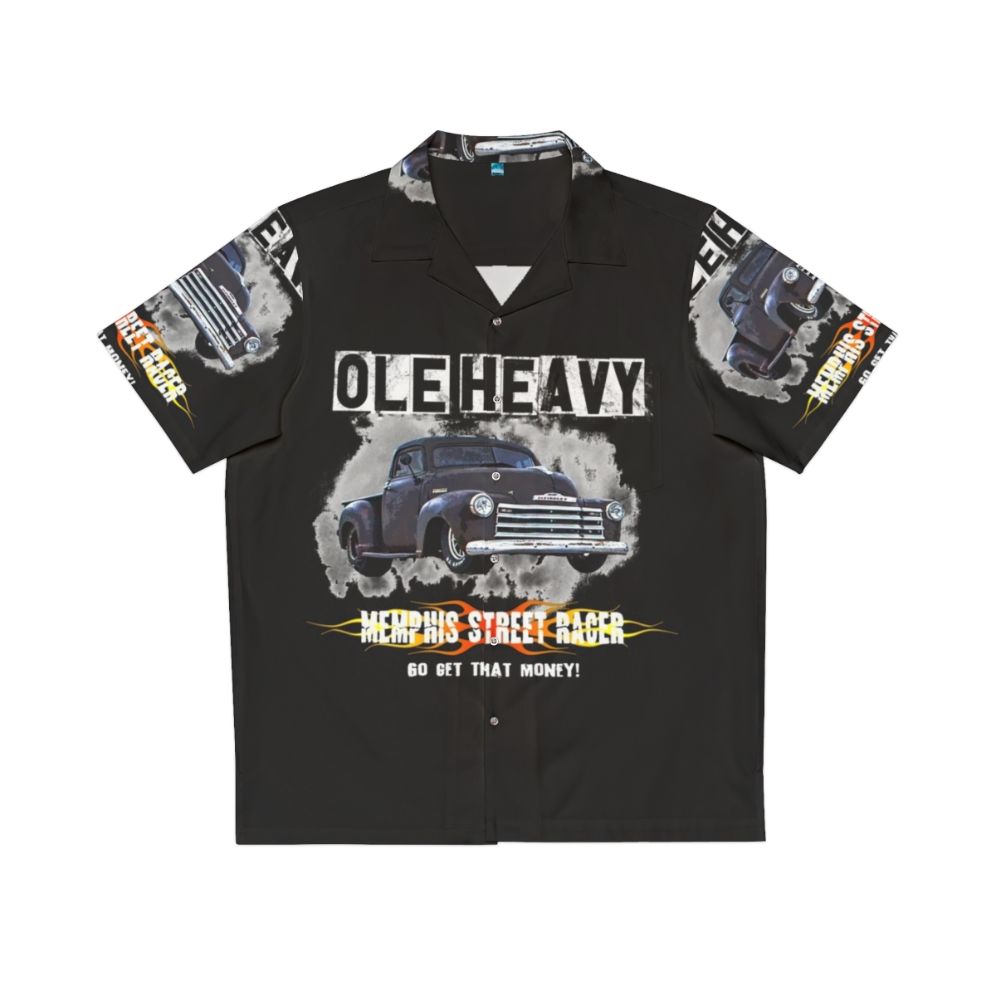 Heavy Truck Street Racer Ole Memphis-Style Hawaiian Shirt