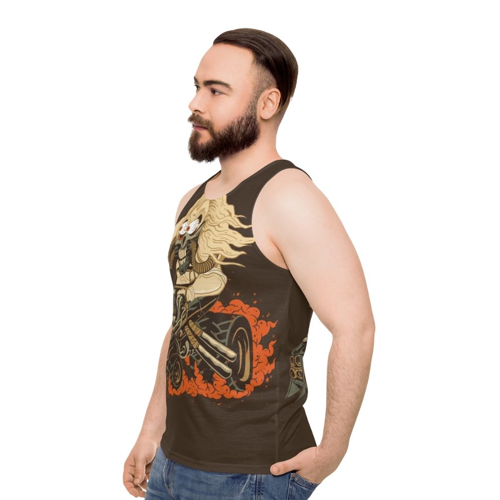 Immortan Joe Unisex Tank Top - Mad Max: Fury Road Merchandise - men side