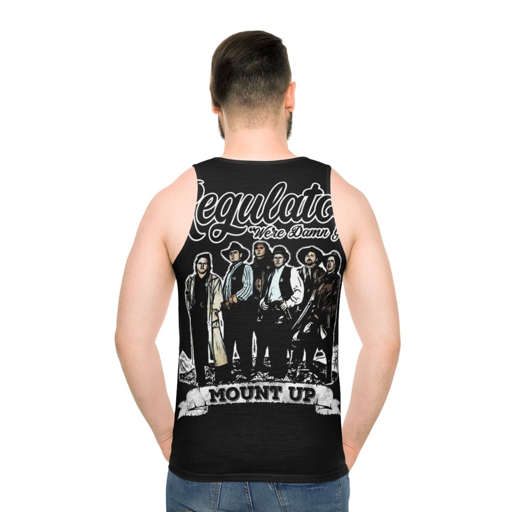 Regulators Unisex Scuba Diving Tank Top - men back