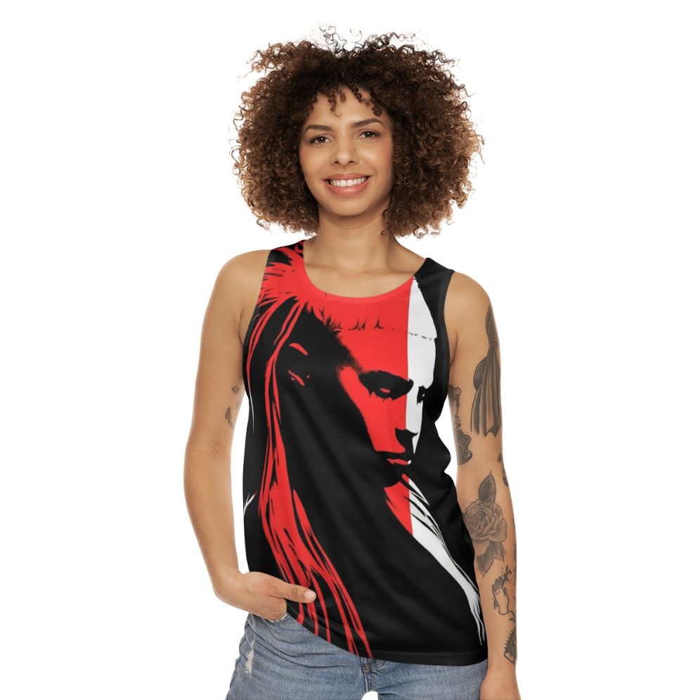 Die Antwoord 5 Unisex Tank Top with Yolandi Visser Portrait - women