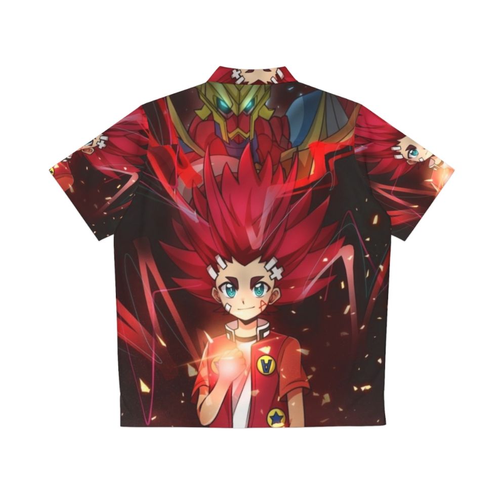 Aiger Akabane Beyblade Burst Turbo Hawaiian Shirt - Back