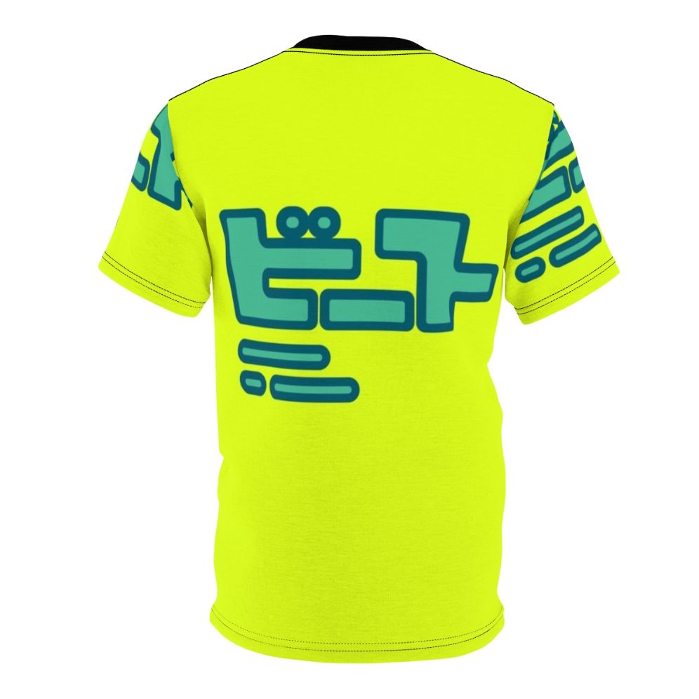 Jet Set Radio Future inspired T-shirt design featuring urban graphics and retro gaming elements - Back