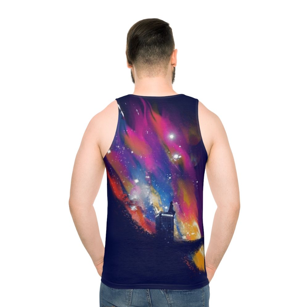 13th Doctor Unisex Sci-Fi Tank Top - men back