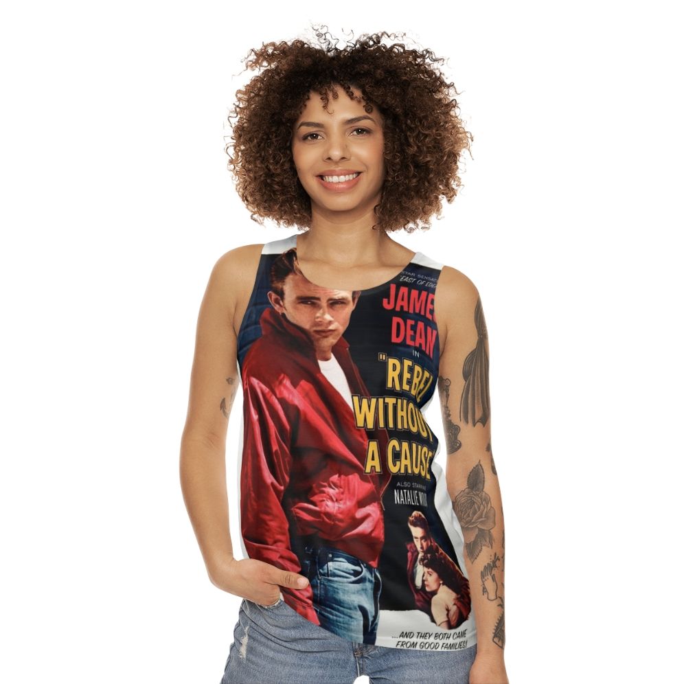 Rebel Unisex Classic Film Inspired Tank Top - women