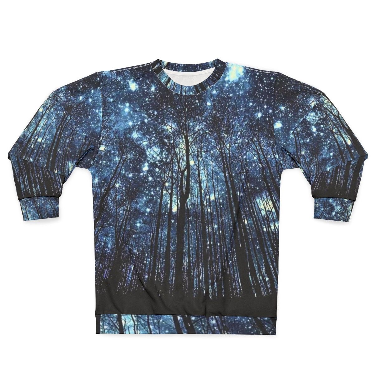 Cosmic star pattern sweatshirt