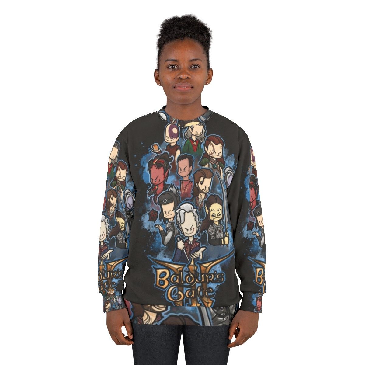 Baldur's Gate D&D Party Sweatshirt - women