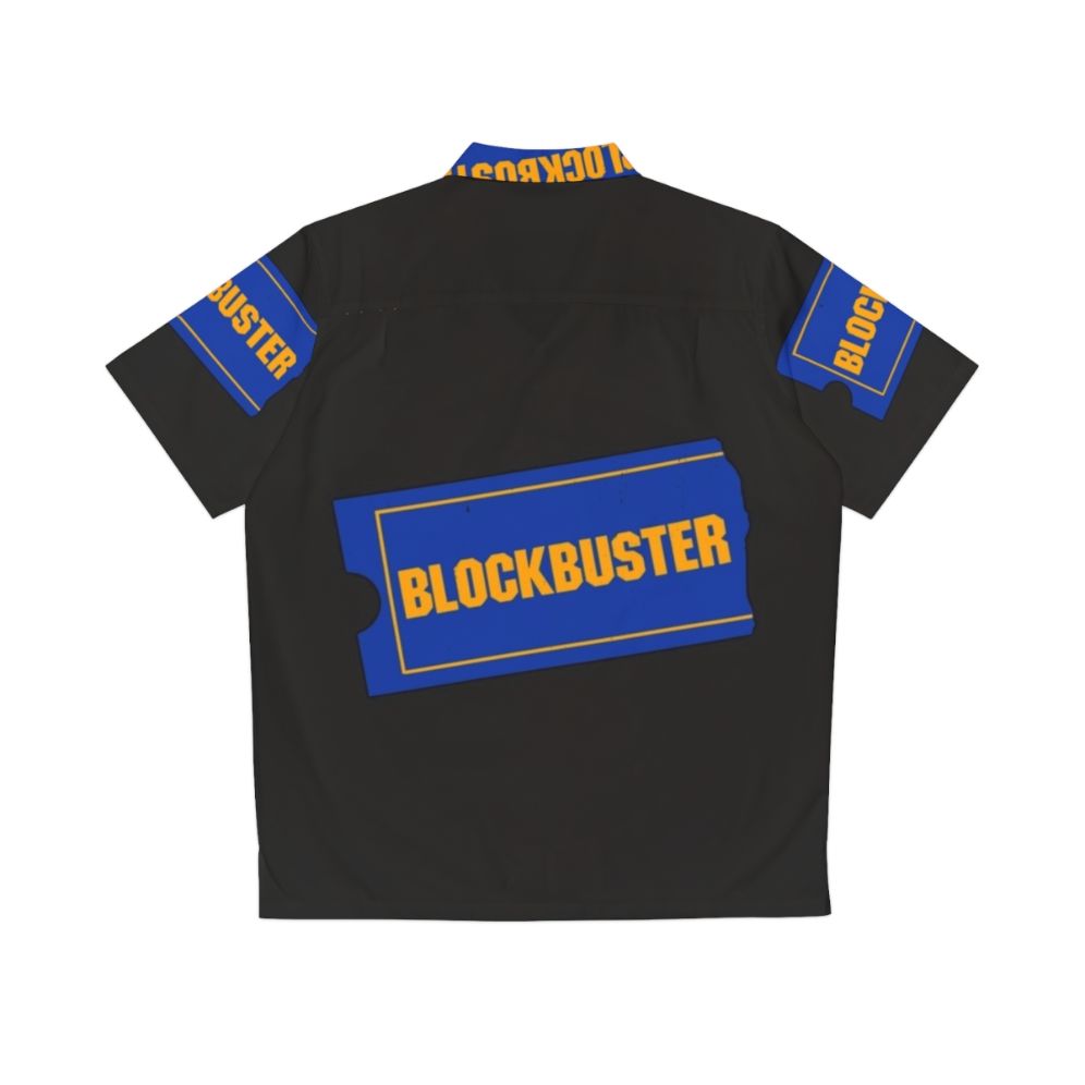 Blockbuster Video Inspired Hawaiian Shirt - Back