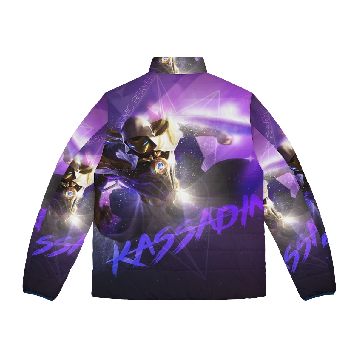 Kassadin Puffer Jacket - League of Legends inspired gamer fashion - Back