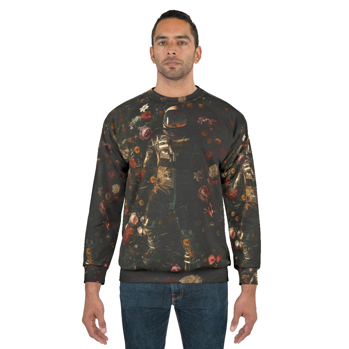 Garden Delights Cosmic Floral Sweatshirt - men