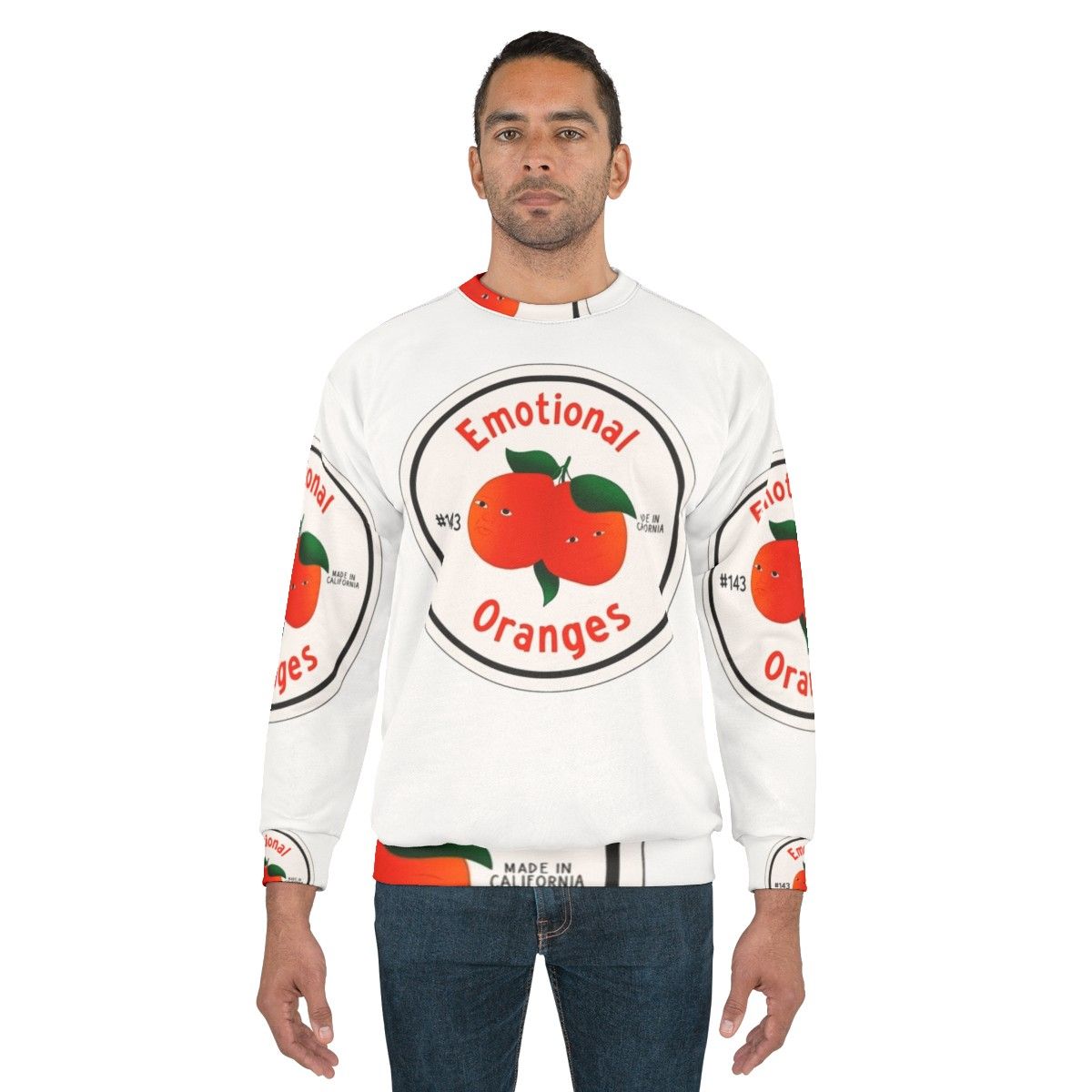 Vintage Emotional Oranges Band Sweatshirt - men