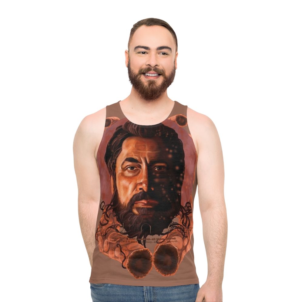 Dune movie fanart unisex tank top - men