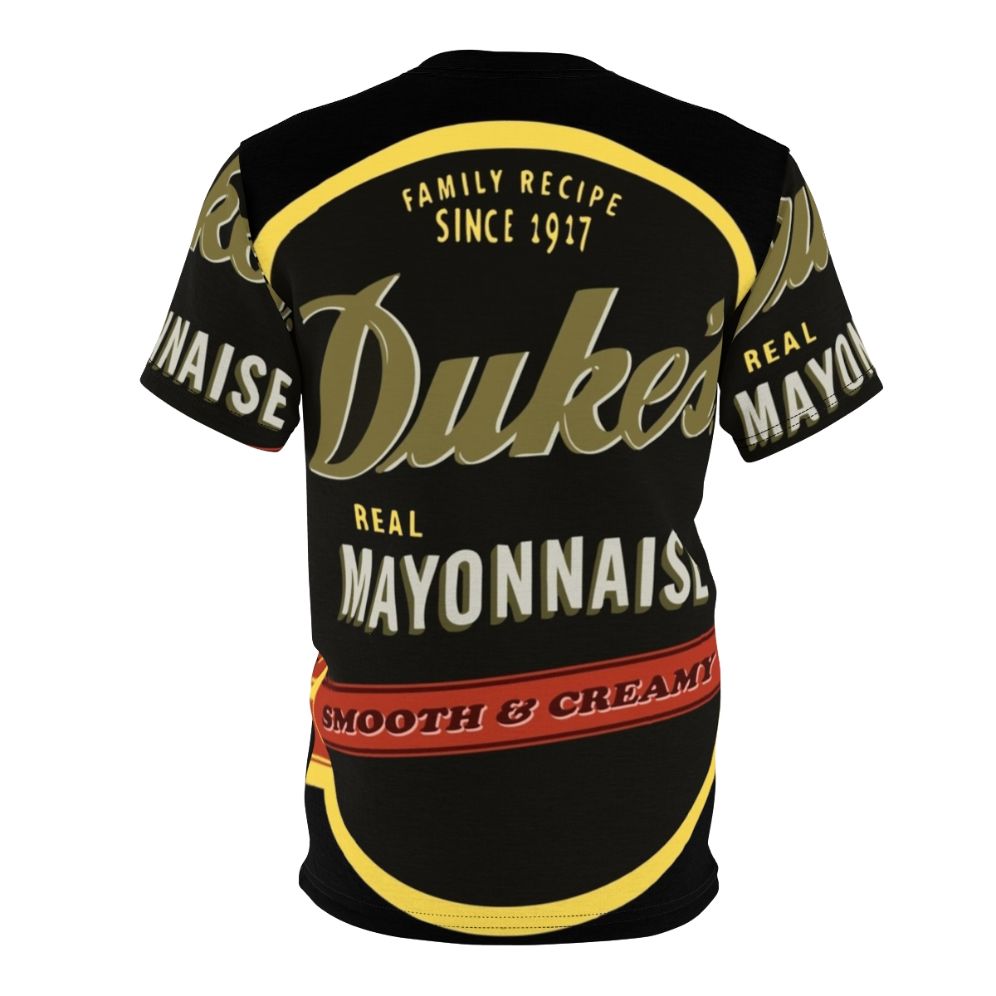 Vintage-style Duke's Mayo graphic printed on a high-quality t-shirt - Back