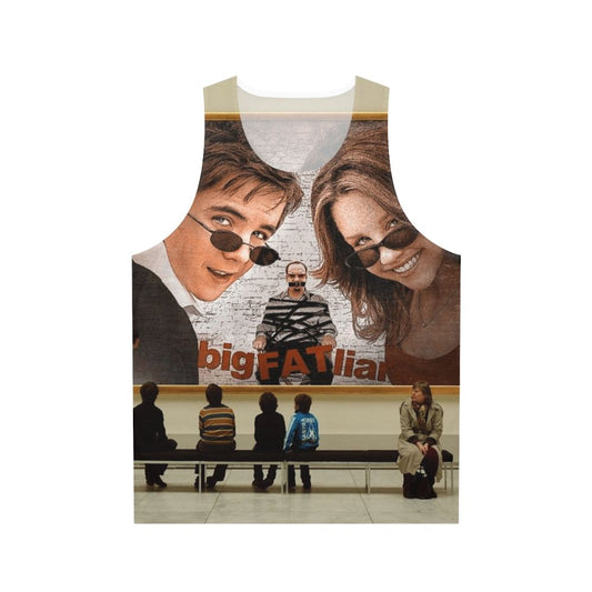 Unisex tank top with art appreciation design