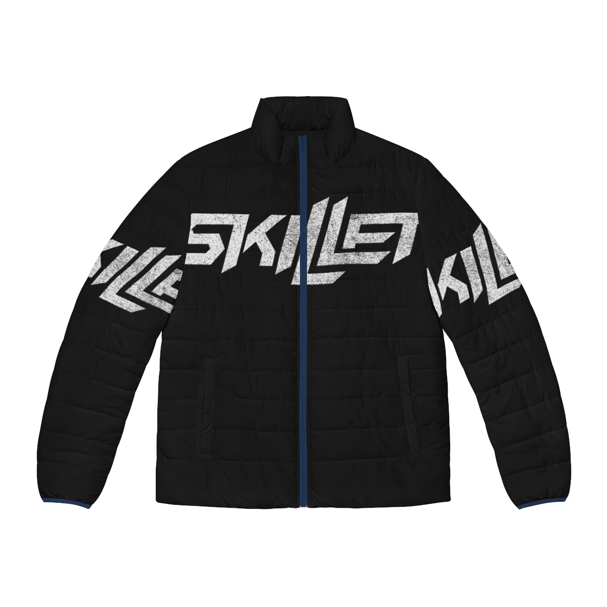 Rise Puffer Jacket featuring the Skillet band logo