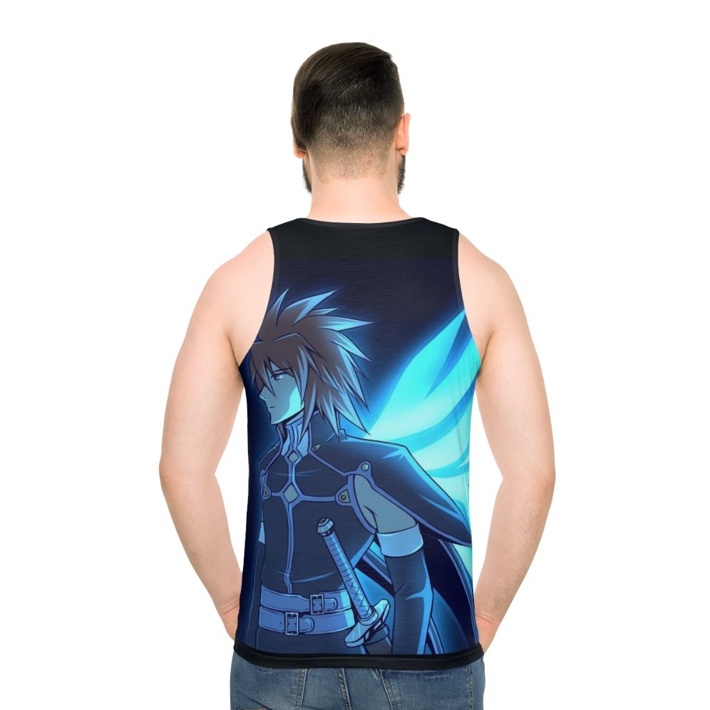 Tales of Symphonia Kratos Aurion Anime Unisex Tank Top - men back