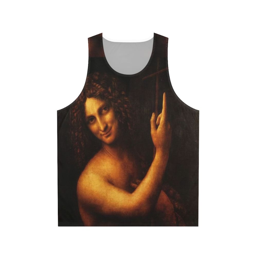 Leonardo da Vinci's St John Baptist Unisex Tank Top