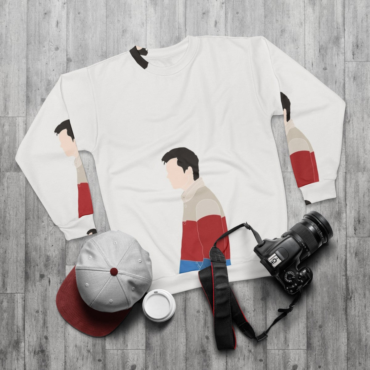 Sex Education Otis Milburn Sweatshirt - flat lay