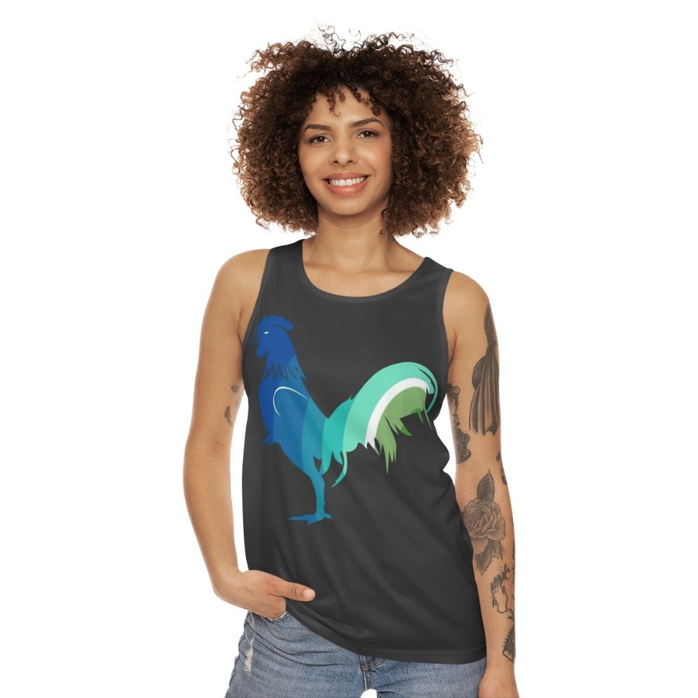 Cockerall Legendary Animals Unisex Tank Top - women