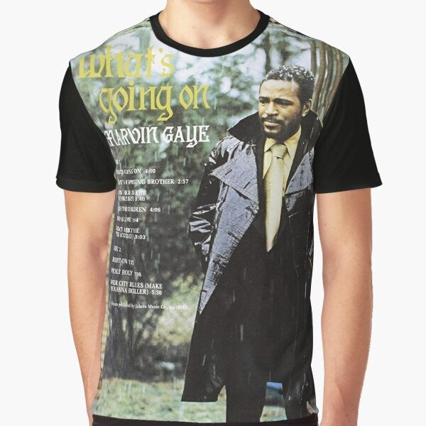 Vintage Classic Soul Graphic T-Shirt featuring Marvin Gaye, Sam Cooke, and Otis Redding