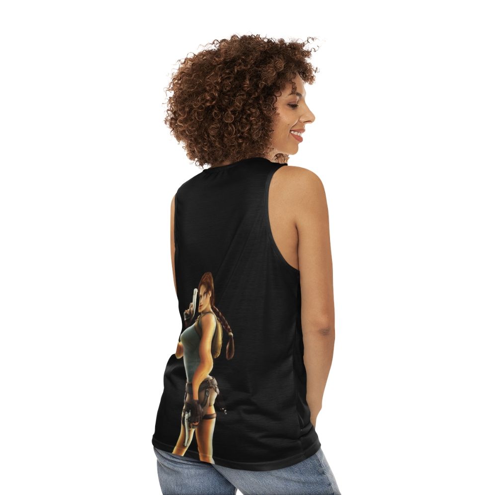 Lara Croft Tomb Raider Unisex Tank Top - women back