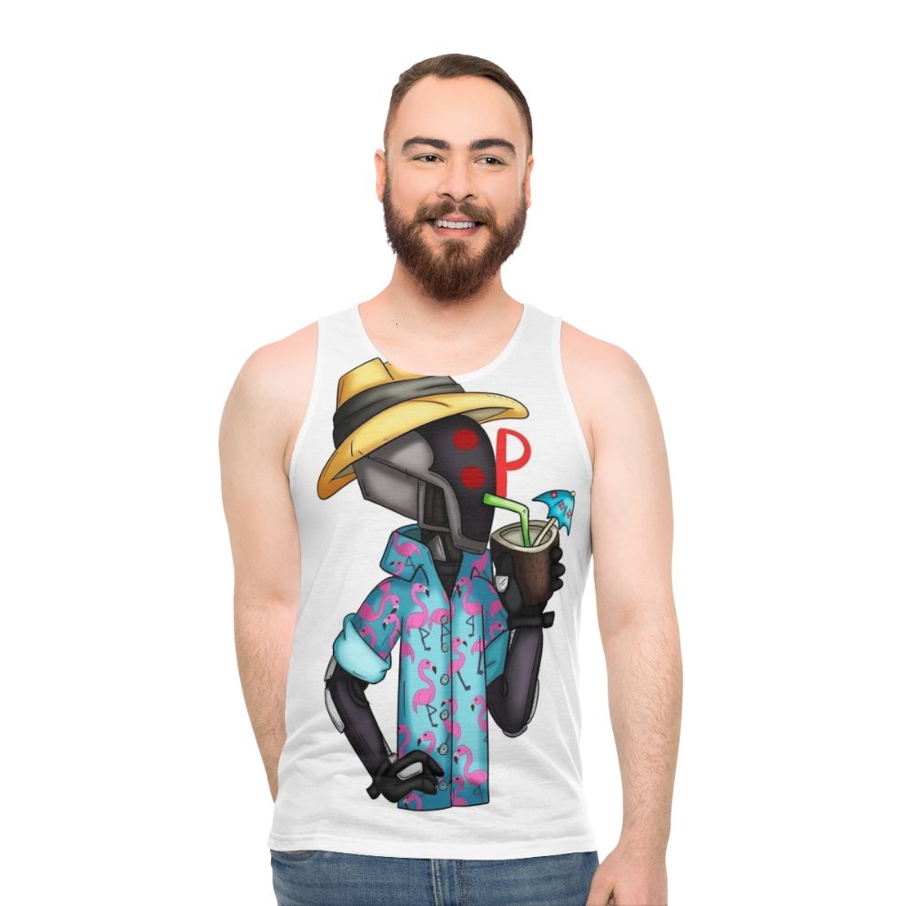 Borderlands Zer0 Unisex Summer Tank Top - men