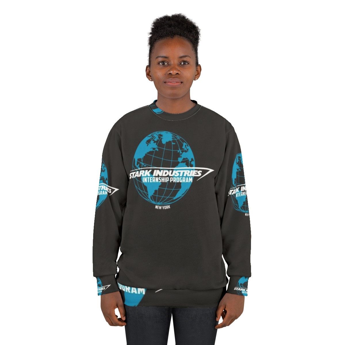 Stark Industries Internship Program Superhero Sweatshirt - women