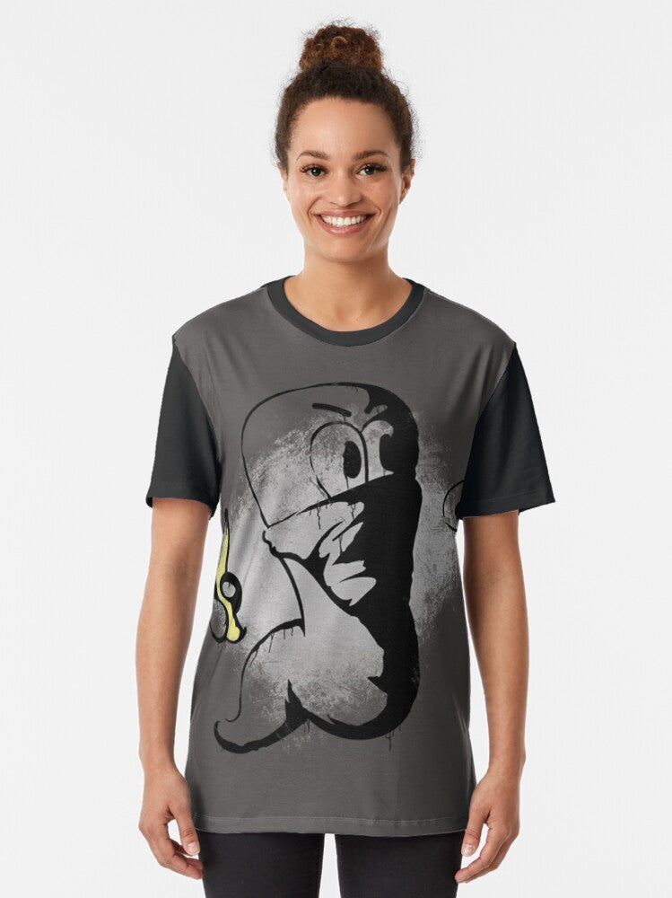 Worms Armageddon Banana Bomb Graphic T-Shirt - Women