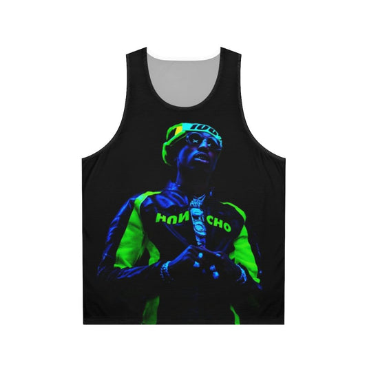 Quavo Unisex Neon Green Tank Top