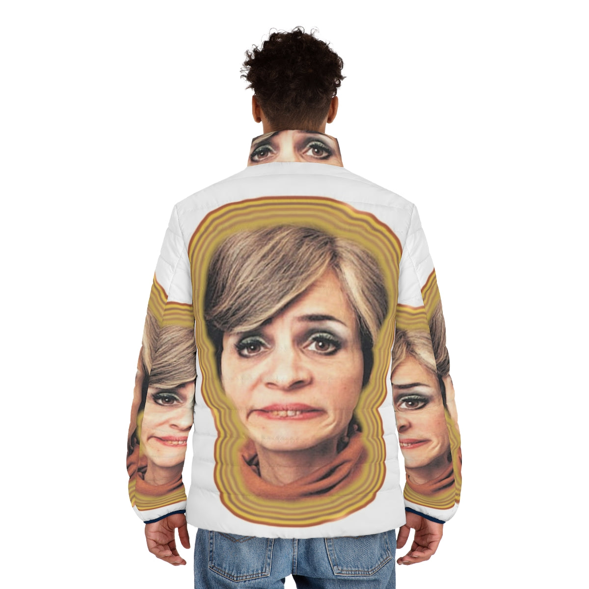 Jerri Blank Puffer Jacket - Insulated winter coat inspired by the iconic Strangers with Candy character - men back