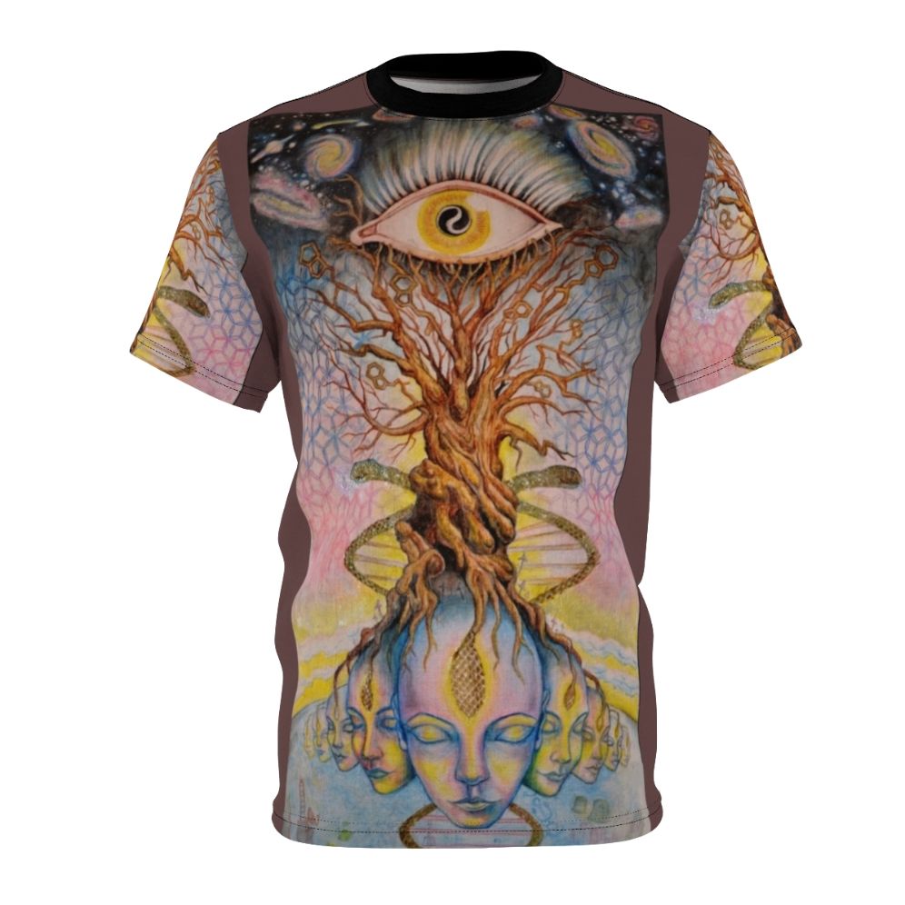 Pineal gland t-shirt with visionary art design