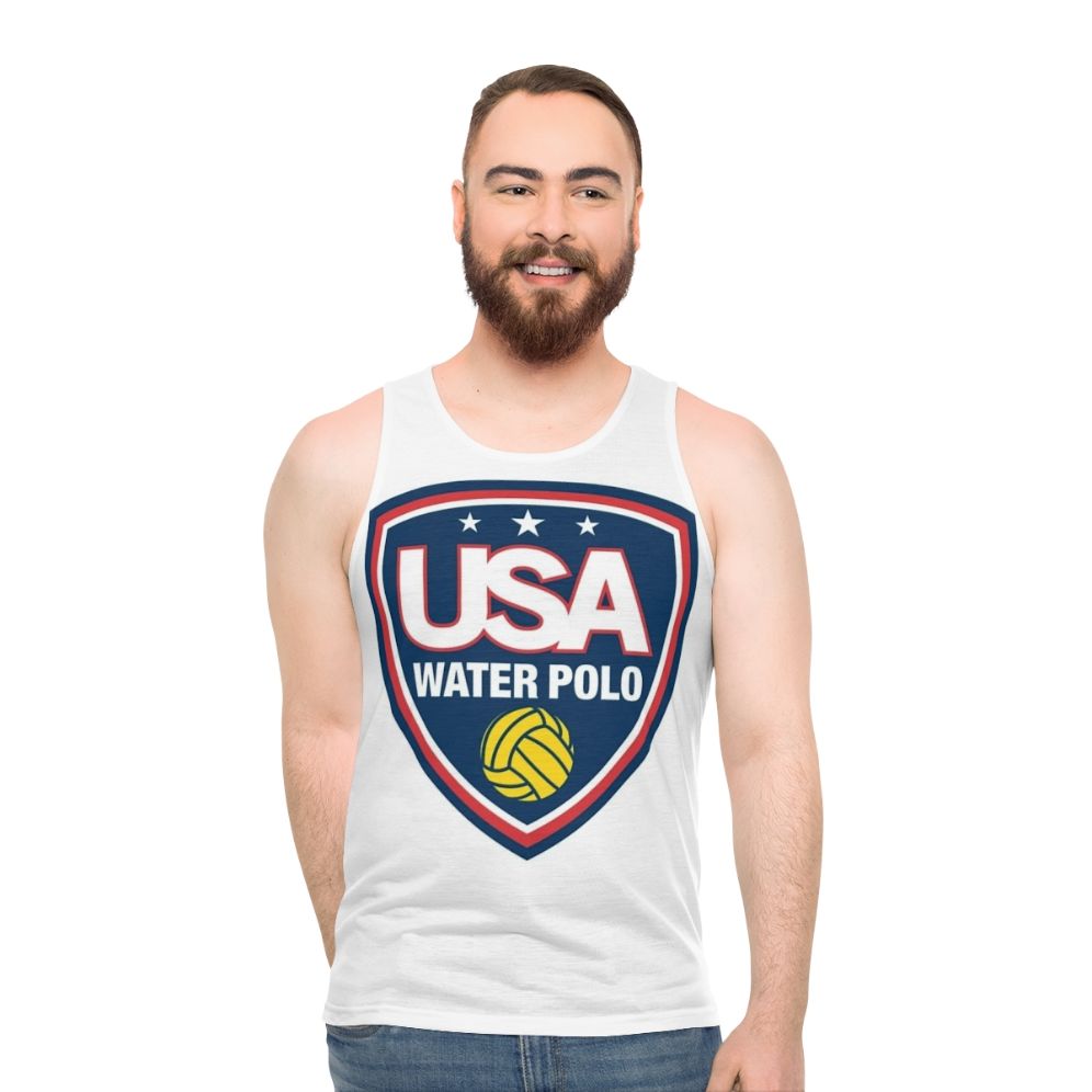 USA Water Polo Unisex Tank Top - men