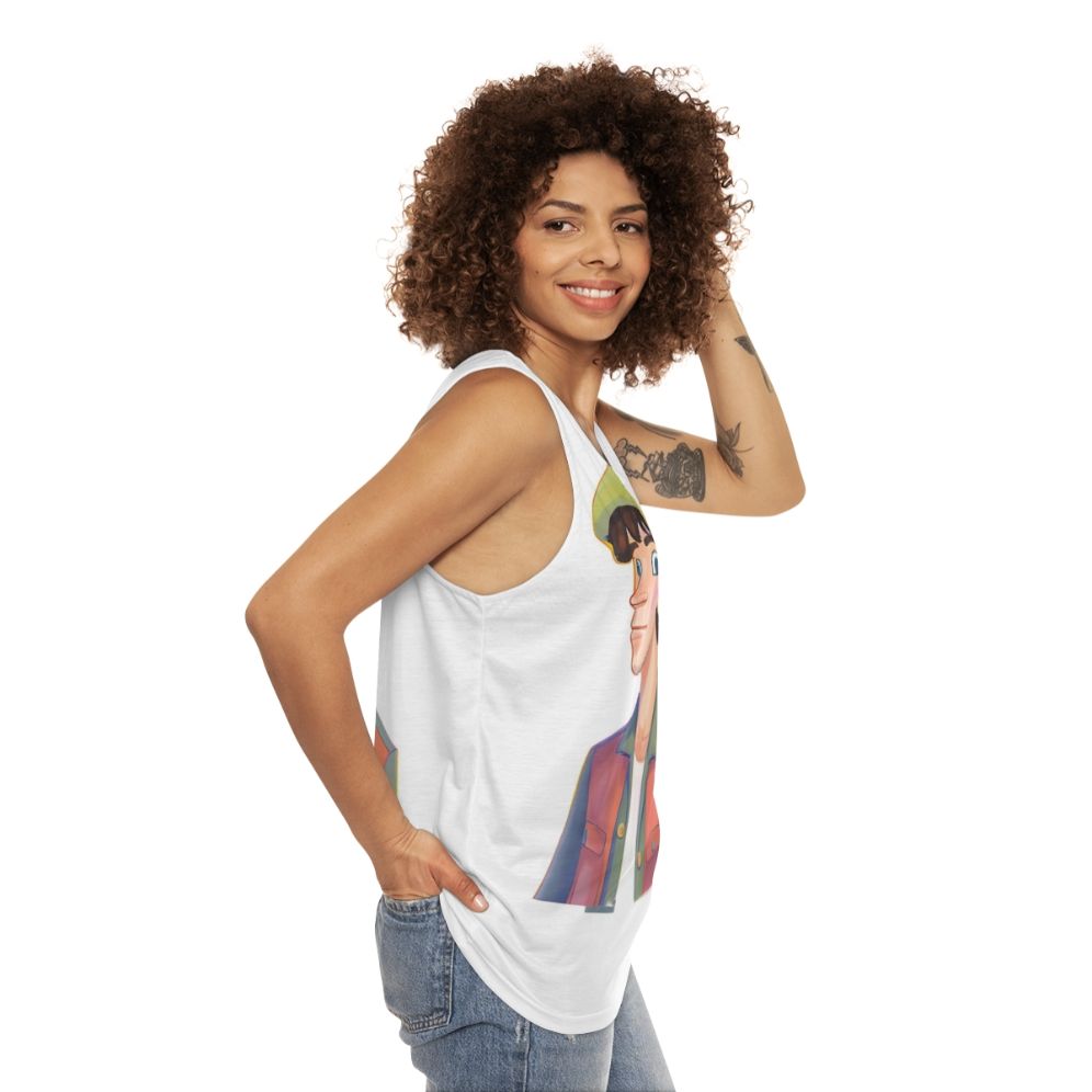 Heartstopper Charlie Spring Unisex Tank Top - women side