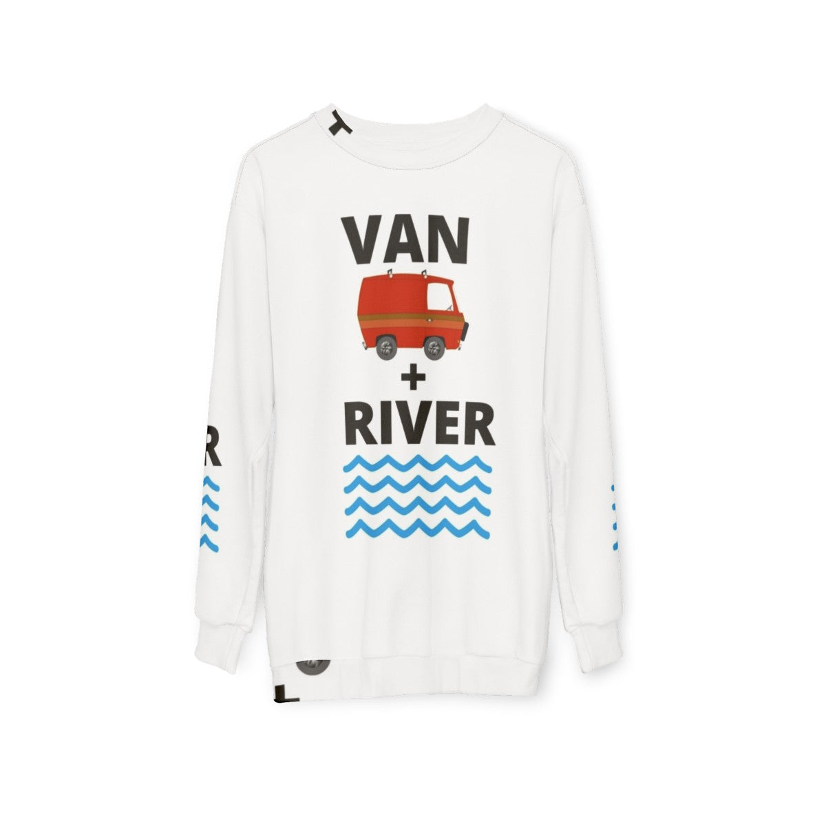 Van Down By The River Sweatshirt - hanging